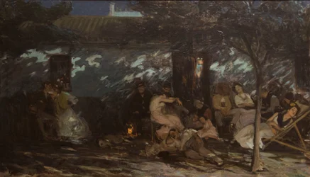Sommernacht in Sevilla